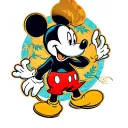 Mickey Mouse evolving from steamboat mickey to now tattoo design idea