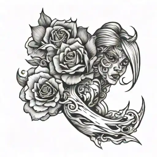 Domestic Violence tattoo design idea