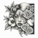 Domestic Violence tattoo design idea