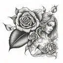 Domestic Violence tattoo design idea