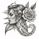 Domestic Violence tattoo design idea