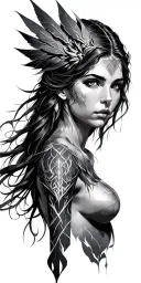 artemis tattoo design idea