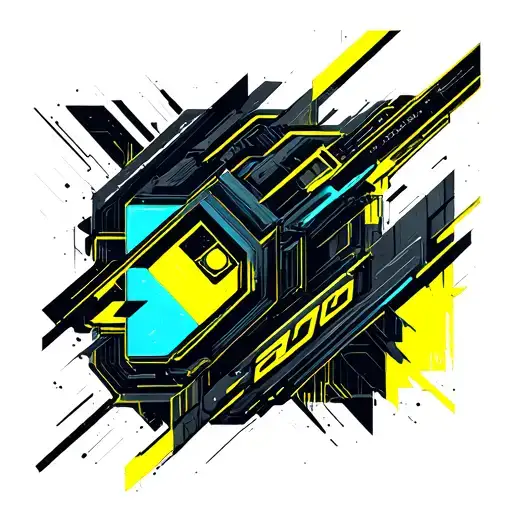 Cyberpunk 2077 Cyberware tattoo design idea
