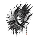 Igris Solo leveling tattoo design idea