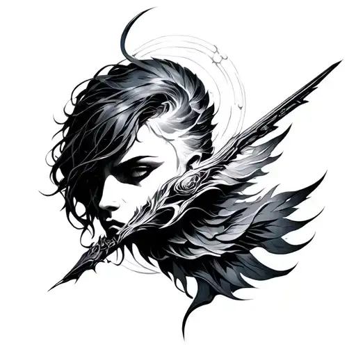 Solo Leveling tattoo design idea