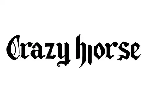 "Crazy horse" tattoo design idea