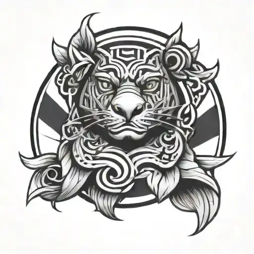 Design based on a concept by Wealthcor with (mc pato) tattoo design idea