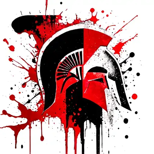 300 movie spartan tattoo design idea