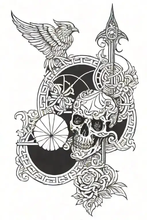 Biblical Reference and Refernece tattoo design idea