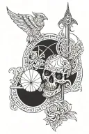 Biblical Reference and Refernece tattoo design idea