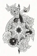 Biblical Reference and Refernece tattoo design idea