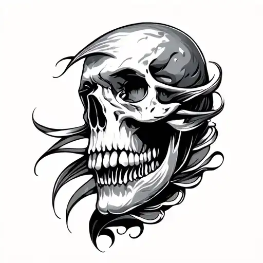 Block tattoo design idea