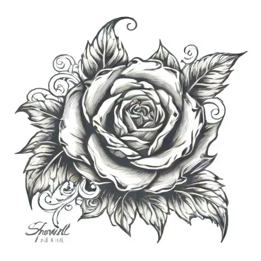 Faithful, steady, healing kind of love tattoo design idea