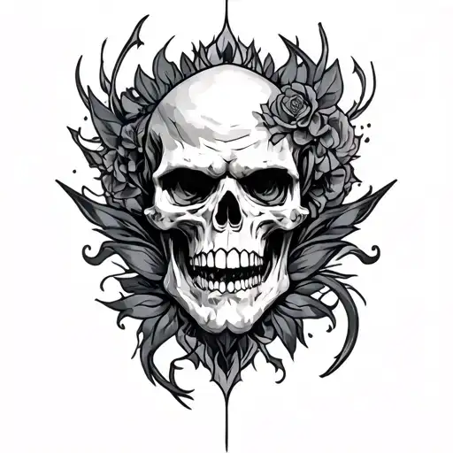 Jackdow tattoo design idea