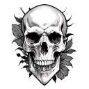 Jackdow tattoo design idea