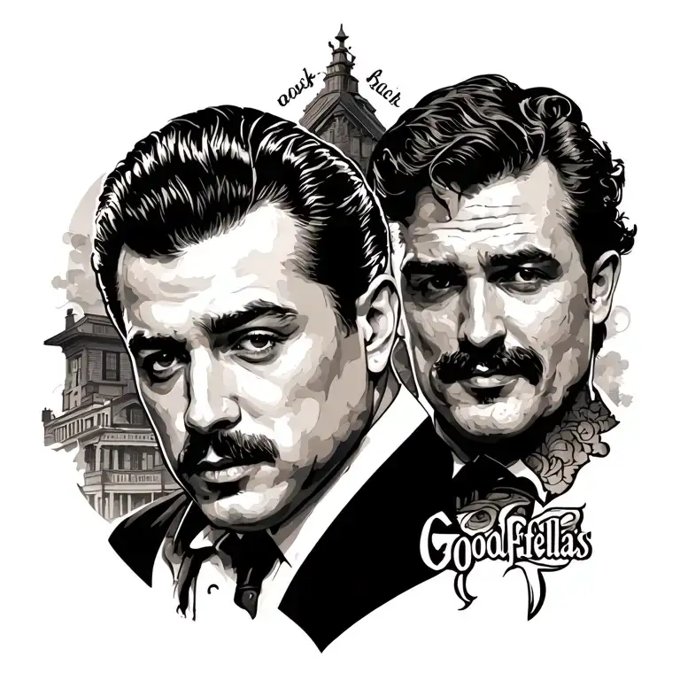 goodfellas back tattoo tattoo design idea