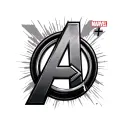 Marvel Avengers logo with a + next to it tattoo design idea