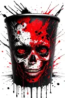 Beelzebub trashpolka tattoo design idea