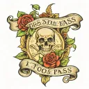 This too shall pass tattoo design idea