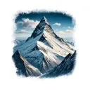 Matterhorn tattoo design idea
