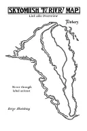 skykomish river tributary map overview  like lighting bolt strikes but a river flowing through a body tattoo design idea