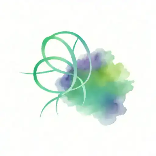 Epilepsy Seizure symbol intertwined tattoo design idea