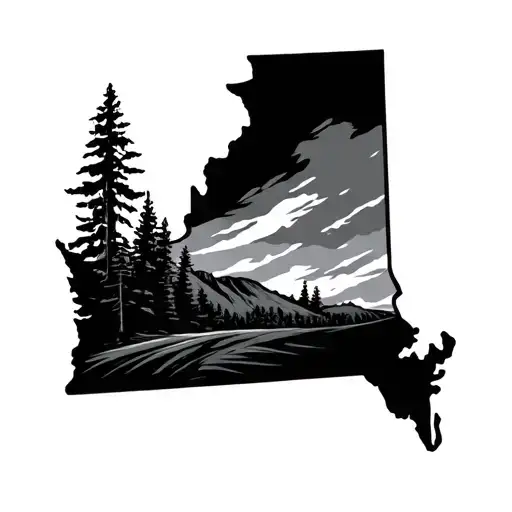 Washington State tattoo design idea