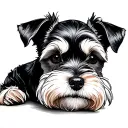 Mini Schnauzer tattoo design idea
