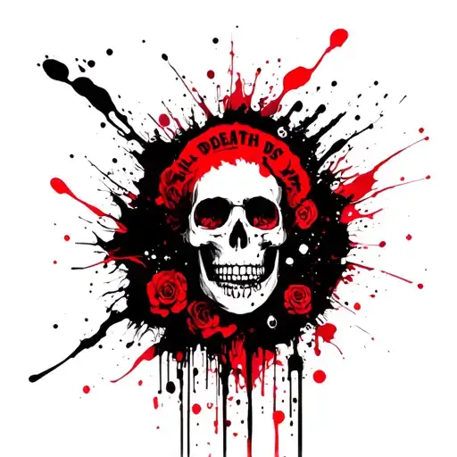Till Death Do Us Part tattoo design idea