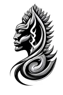 maya symbol tattoo design idea