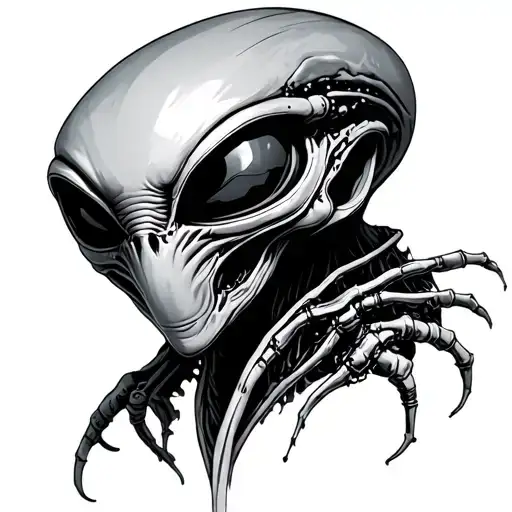 Alien Movie tattoo design idea