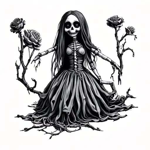 Voodoo Doll tattoo design idea