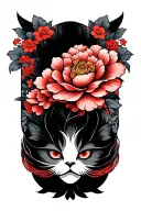 I want it on my hand in medium size and I want it to blend scars and I want it to be unique in just black and gray On wr tattoo design idea