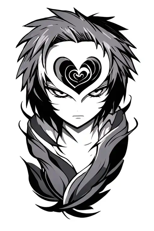 Gaara Love symbol tattoo design idea