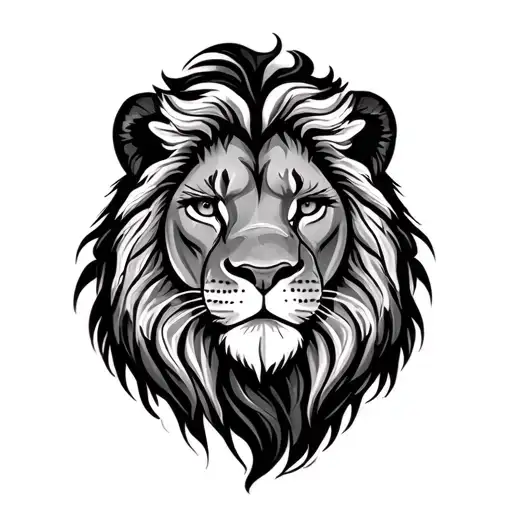 Sri Lankan Lion tattoo design idea