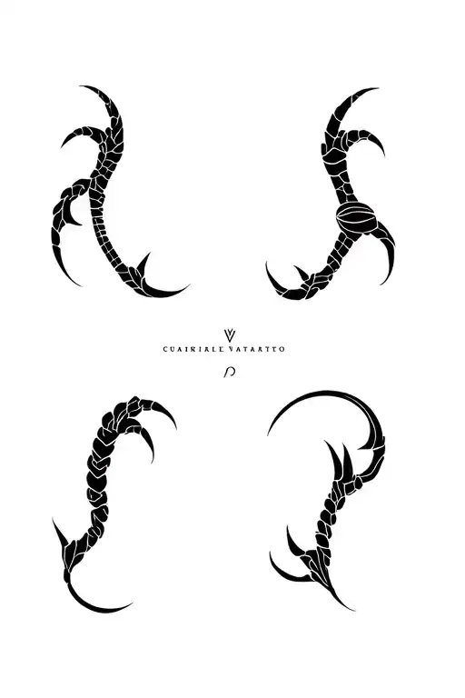 Concept Tattoo: Sagittarius, Scorpio, Capricorn and Toro Zodiacal Signs tattoo design idea