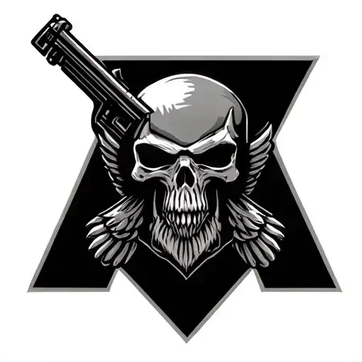 Delta Force tattoo design idea