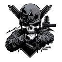 Delta Force tattoo design idea