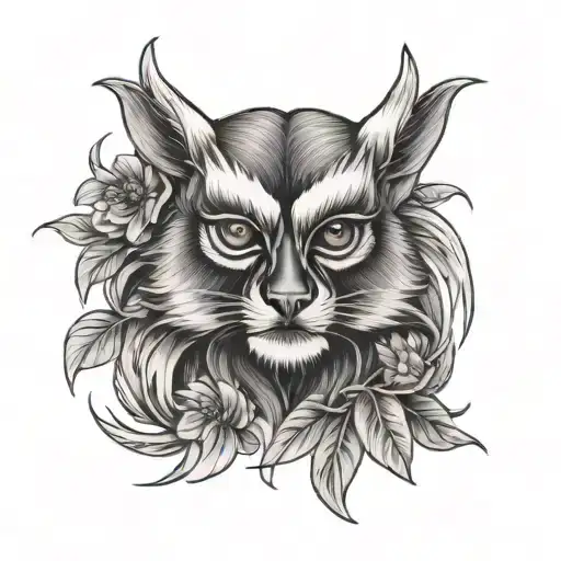Gibbons tattoo design idea