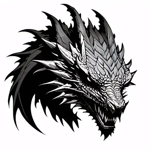Smaug tattoo design idea