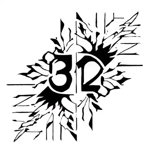 1312 tattoo design idea