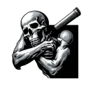 Top Surgery tattoo design idea