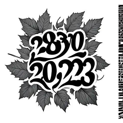 "28/02/2023" ivy leaf tattoo design idea