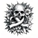 fuck cancer  tattoo design idea