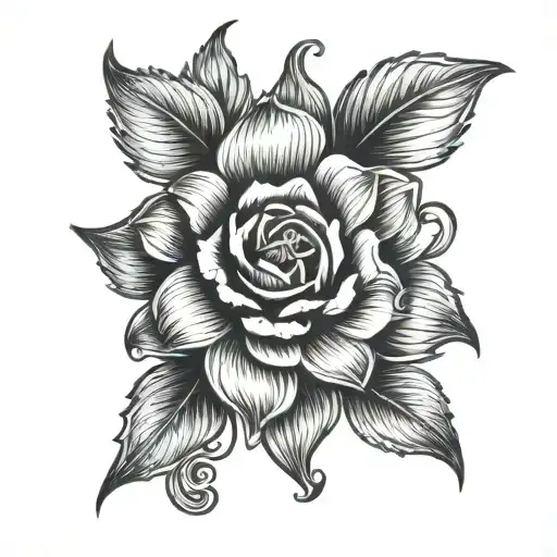 lucky penny tattoo design idea