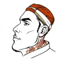 Mining tattoo design idea