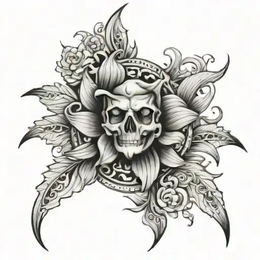 Omerta tattoo design idea