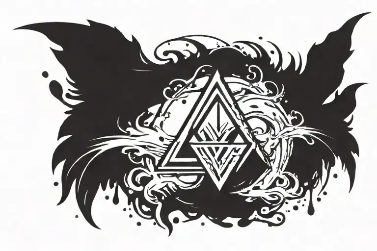 Avicii logo tattoo design idea