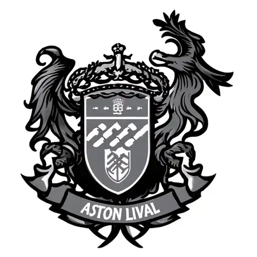 Aston villa tattoo design idea