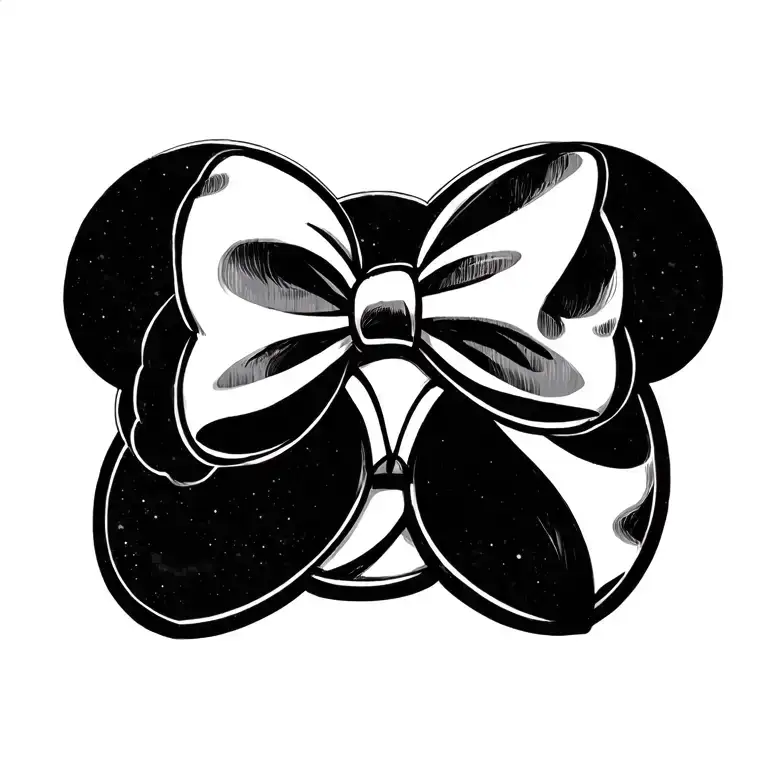 lucy rose minnie mouse tattoo design idea